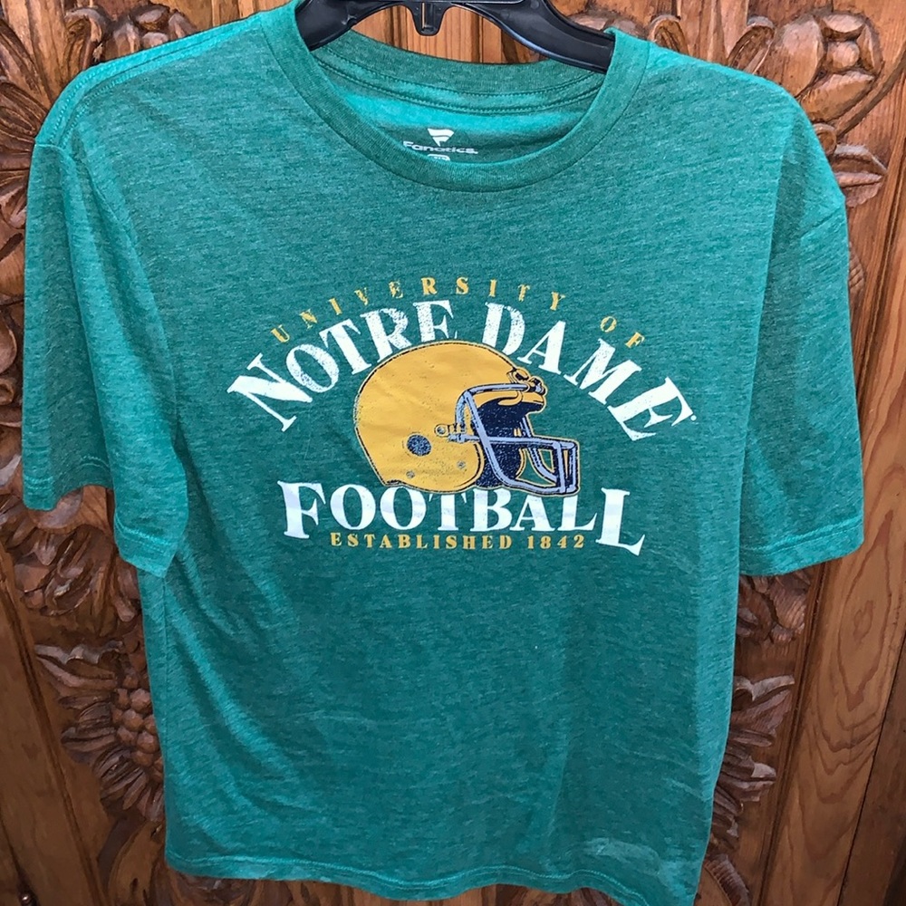 EUC Fanatics medium Notre Dame football tee